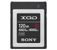 Карта памяти Sony XQD 120Gb QDG120F, чтение 440, запись 400 Мб/с