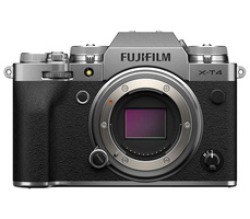 Беззеркальный фотоаппарат Fujifilm X-T4 Body серебристый