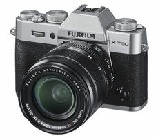 Беззеркальный фотоаппарат Fujifilm X-T30 Kit 18-55mm, серебристый