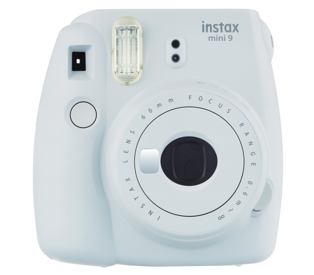 Фотоаппарат моментальной печати Fujifilm Instax MINI 9, дымчатый белый -  взять в прокат, цена на аренду фототехники в СПб